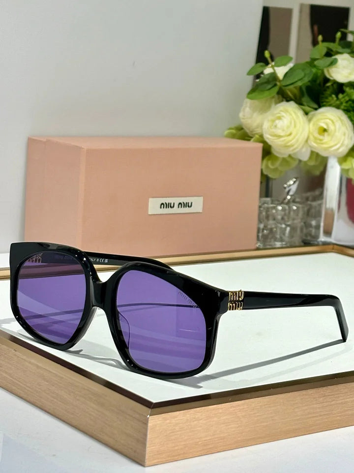 Miu Miu MU 80S Women's Sunglasses 2025 Fashion Show
