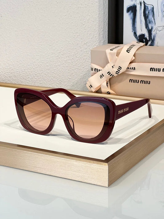 New Season Miu Miu LOGO SMU 06X Women's Sunglasse