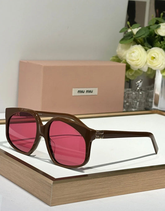 Miu Miu MU 80S Women's Sunglasses 2025 Fashion Show