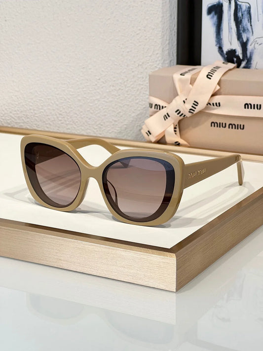 New Season Miu Miu LOGO SMU 06X Women's Sunglasses