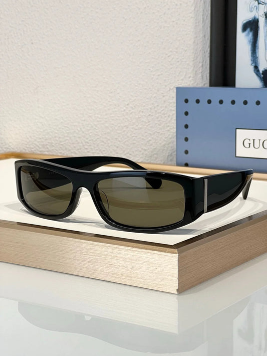 Gucci Men's GG1492S Plastic Rectangle Sunglasses