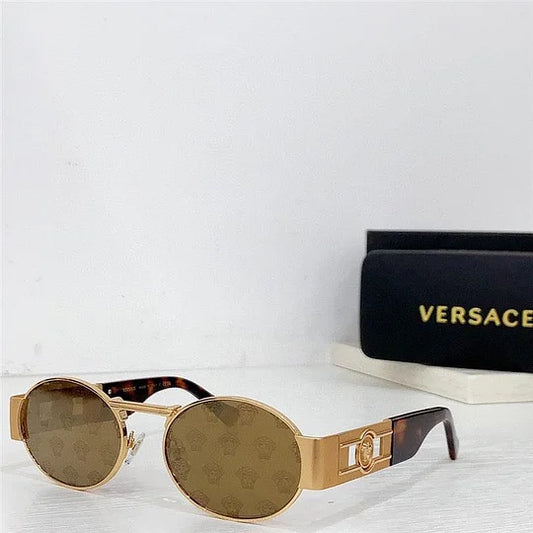 VERSACE New 2024 MEDUSA DECO OVAL SUNGLASSES