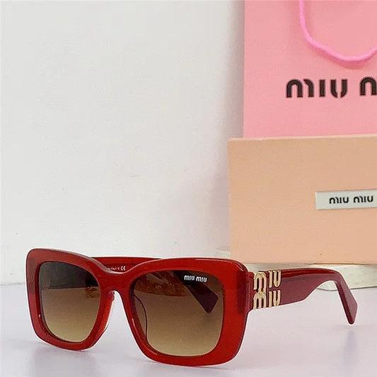Miu Miu Glimpse oval-frame Acetate - 54 -07YS Women's Sunglasses